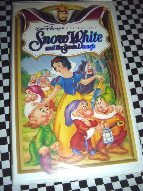 Disney S Snow White And The Seven Dwarfs Vhs History Of Animation Vrogue
