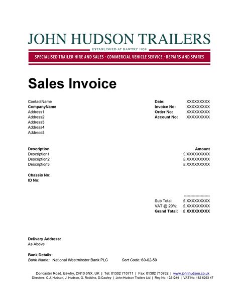 How To Write Bank Details On Invoice Sales Invoice Print Different