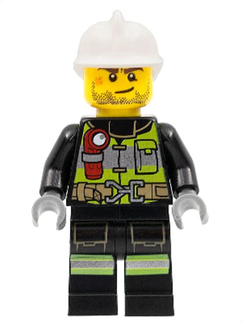 Lego Minifigurák Cty1255 Fire Reflective Stripes With Utility Belt