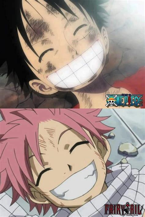 Luffy And Natsu Comparission By 3d4d On Deviantart
