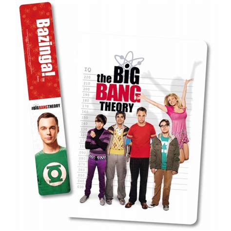 Set Cuaderno Y Marcapáginas Big Bang Theory