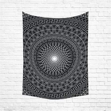 Hippie Mandala Bohemian Psychedelic Floral Home Decor Tapestry Wall Art