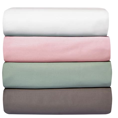 Organic Flat 350 Thread Count Sheets Double Assorted London Drugs