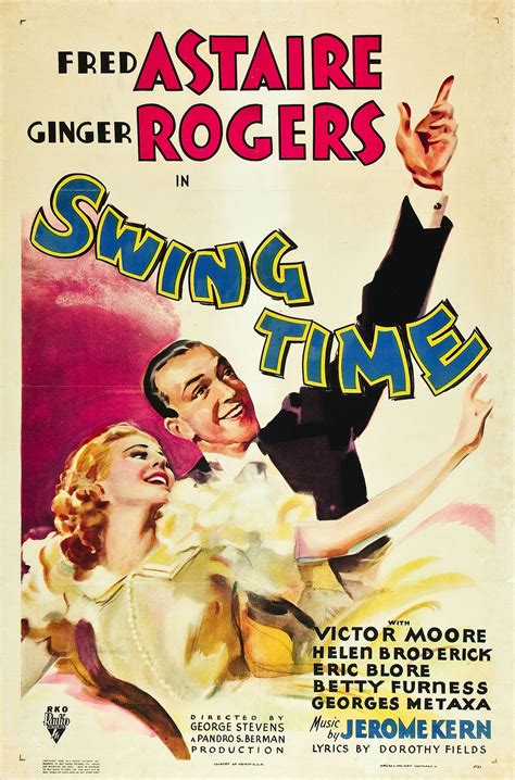 Swingtime Musical Movies Dance Movies Fred Astaire