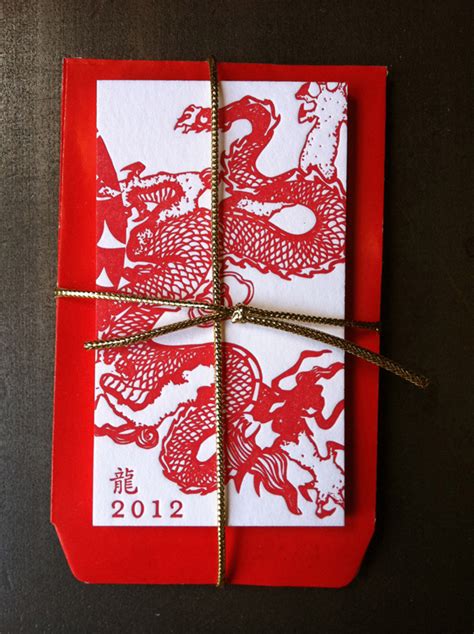 Card design with images as the main point. Chinese New Year Cards from Twig + Fig