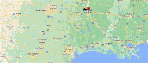 Where Is Benton Louisiana Map Of Benton Where Is Map