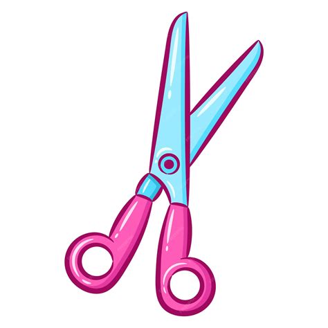 Premium Vector Printable Cute Drawing Scissors For School And Kids