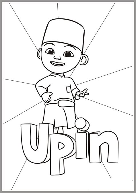 Coloring Sheet Coloring Page Upin Ipin 1 Coloring Page Upin Ipin
