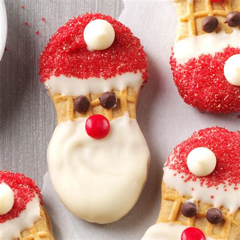 See more ideas about santa cookies, christmas cookies decorated, cookie decorating. Santa Claus Cookies Recipe | Taste of Home