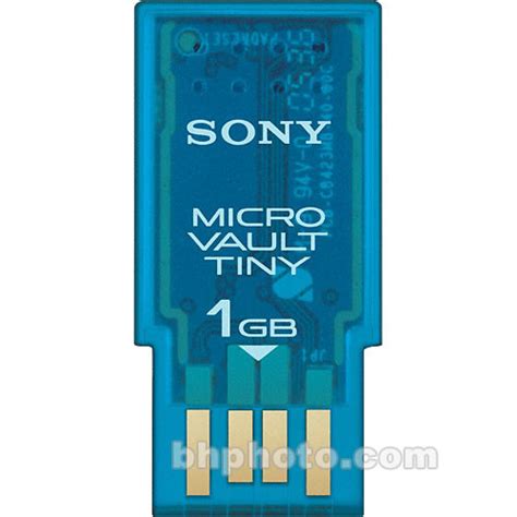 Sony 1gb Micro Vault Tiny Usb Flash Drive Usm1gh Bandh Photo Video