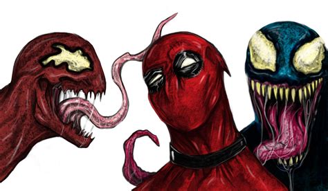 Deadpool Carnage Venom By Suspension99 On Deviantart