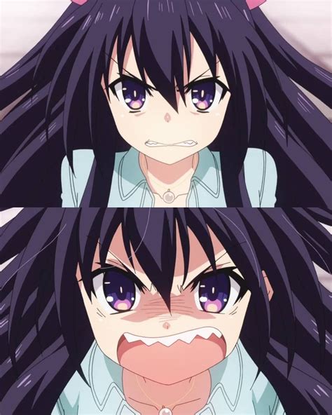 Tohka Yatogami Gets Angry By Jamerson1 On Deviantart Personajes De