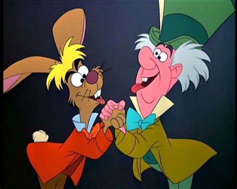 Alice In Wonderland The March Hare And The Mad Hatter 1951 Mad Hatter