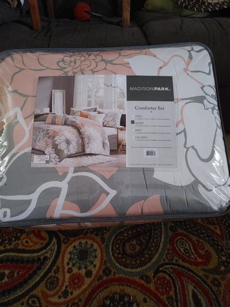 Madison Park Lola 7 Piece Comforter Set Bed Bath And Beyond Canada