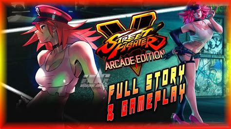 Street Fighter 5 Arcade Edition Poison Story Walkthrough Ps4 Pro Full Adg Plays Youtube