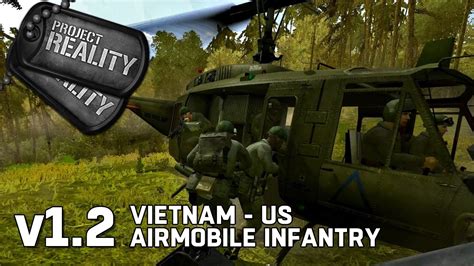 Vietnam Us Airmobile Infantry Project Reality V12 Youtube
