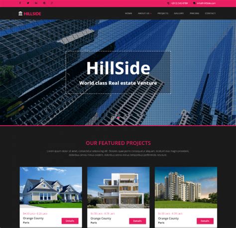 Free Real Estate Html Website Templates Handpicked