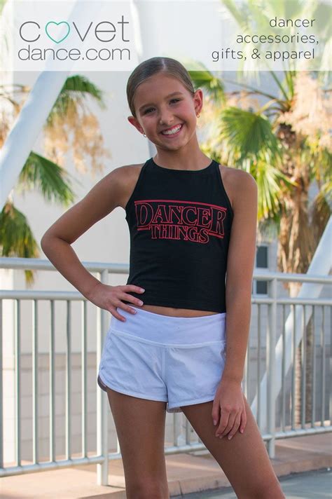 Dancer Things Crop Tank In 2020 Dancers Outfit Girls Outfits Tween