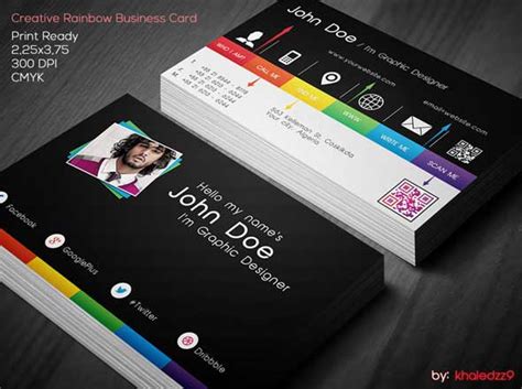 25 Free Psd Business Card Template Designs Designmaz