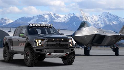 Custom Ford F 22 Raptor F 150 To Be Auctioned For Charity