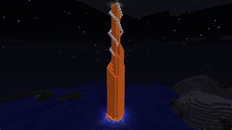 Lava Tower Minecraft Project