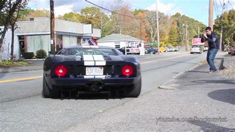 700hp Ford Gt Full Throttle Acceleration W Wheelspin Youtube