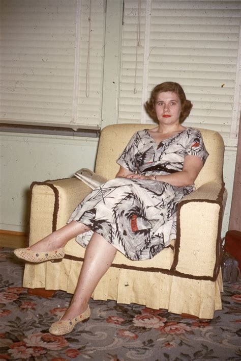 color slides that show what ladies wore during the 1950s ~ vintage everyday