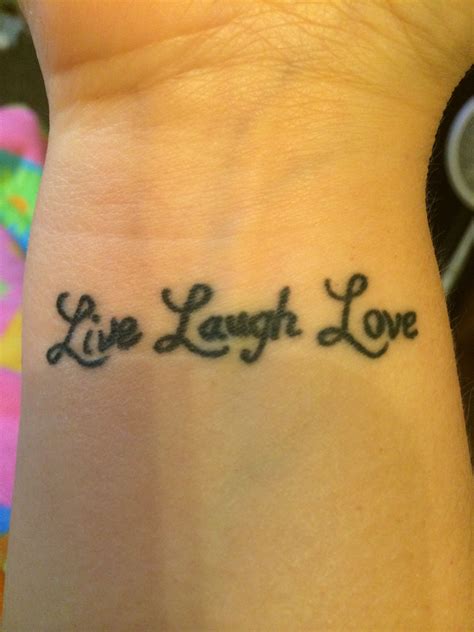 Awasome Live Laugh Love Tattoo Ideas Karlyn Meeuwsen