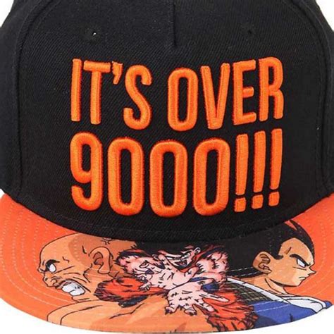 To push your power level over 9000 … Dragon Ball Z Over 9000 Snapback - Shut Up And Take My Yen