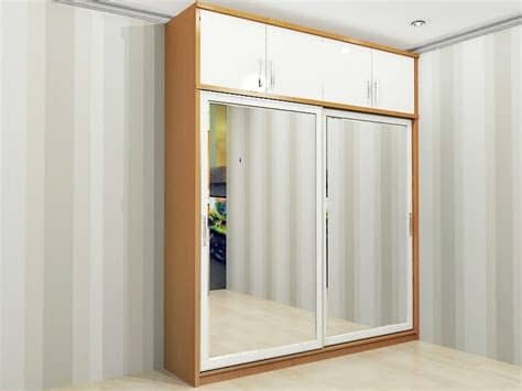 Lemari minimalis ini tidak seperti biasa lemari pada umumnya. LEMARI SLIDING 2 PINTU CERMIN | Dian Interior Design