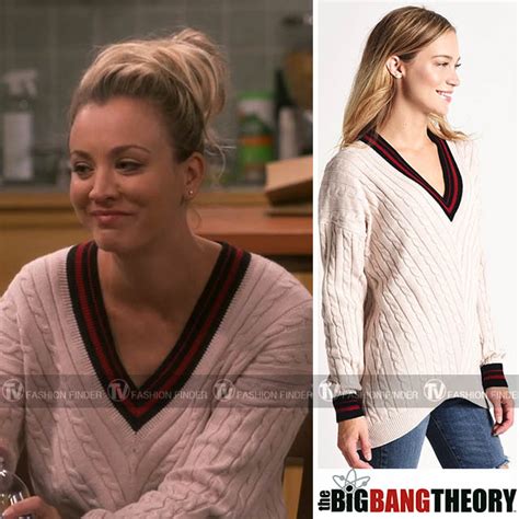 Penny In White Cable Knit Sweater On The Big Bang Theory Season 12
