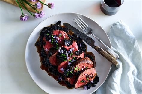 When the oven is hot, place the tenderloin in the oven and roast at 475°for 20 minutes. Beef Tenderloin with Black Truffle Sauce Recipe on Food52
