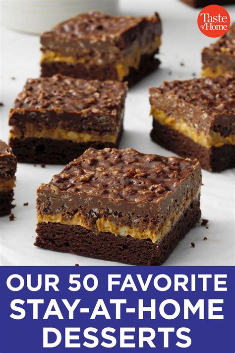 Our 50 Favorite Stay At Home Desserts Cheap Desserts Easy Dessert Recipes Quick Potluck