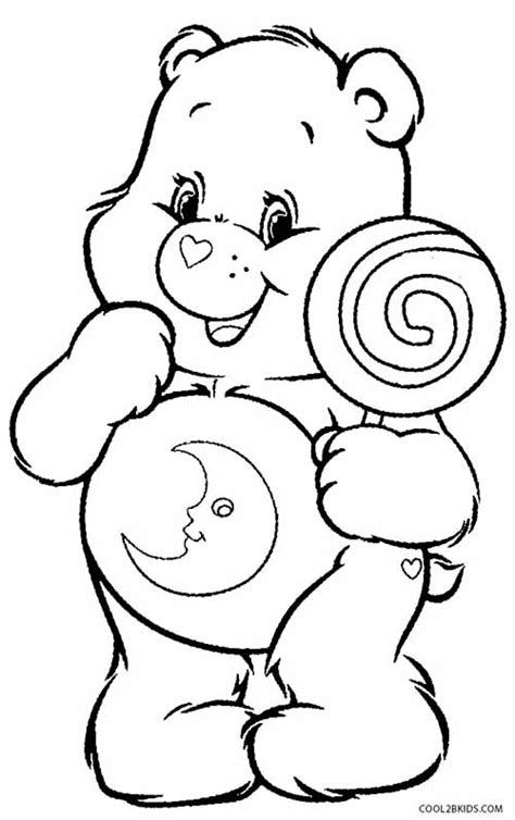 Printable Care Bears Coloring Pages For Kids