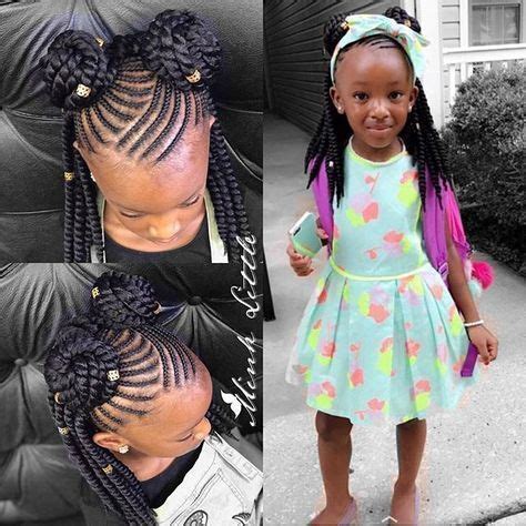 These short twist braids are stunning for black women who prefer a fuller look. Toddler Braided Hairstyles with Beads | Toddler braided ...