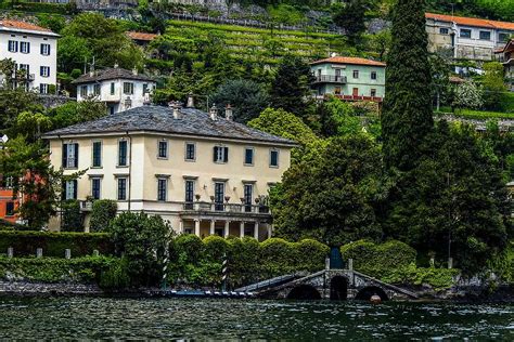 George Clooney Home At Lake Como Photograph By Marilyn Burton