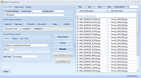 Rapid File Renamer Powerful Software To Rename Files