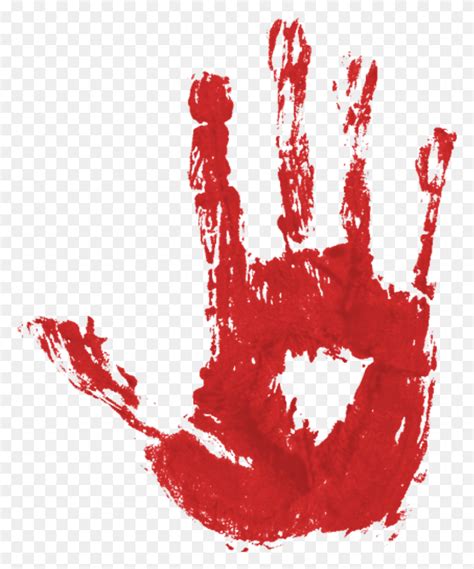 Blood Hand Print Pgntreecom Bloody Halloween Bloody Handprint