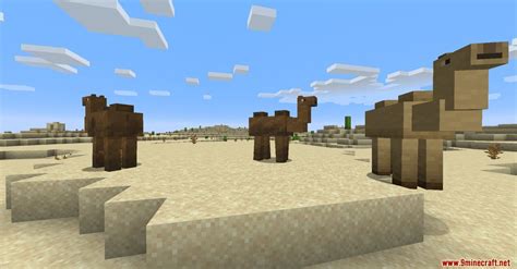 Camels Mod 11521144 Tame Ride Travel With Camels 9minecraftnet