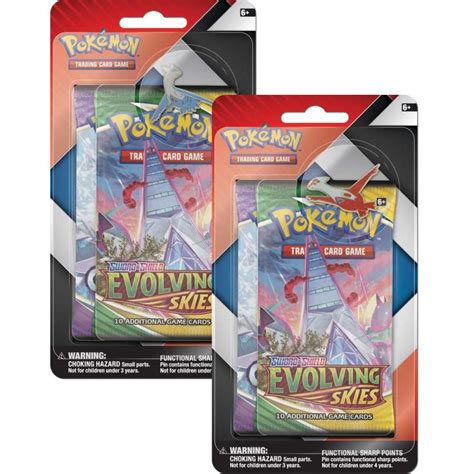 Pokémon 2 Pack Pin Blister X 2 Latios Latias Evolving Skies