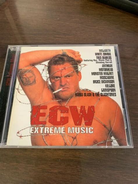 Ecw Extreme Music By Various Artists Cd Oct 1998 Cmc International