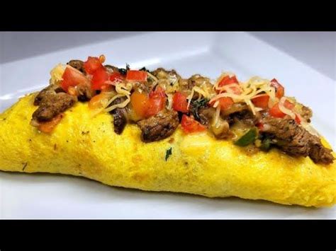 Big Steak Omelette With Mushrooms Recipe Better Than Ihop Breakfast Brunch Recipes
