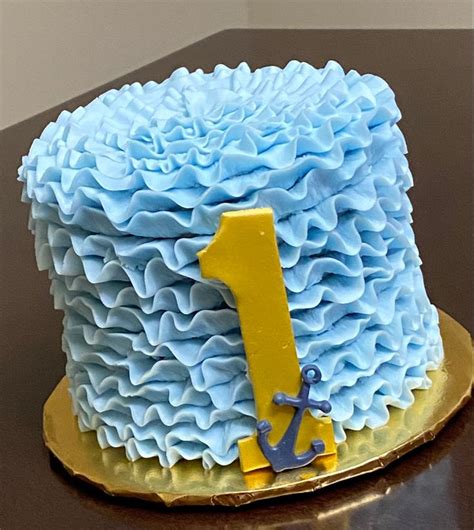 Nautical Smash Cake Cake Cake Creations Desserts
