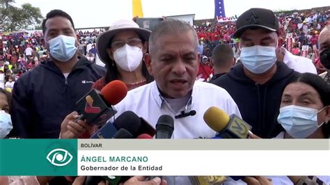 Gobernador Ángel Marcano Presentó Informe De Los Primeros 100 Días De Gestión Youtube