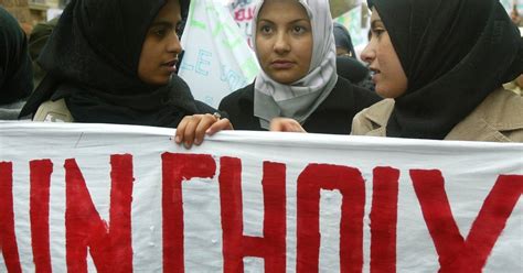 workplace ban on muslim headscarf backed by eu court the irish times