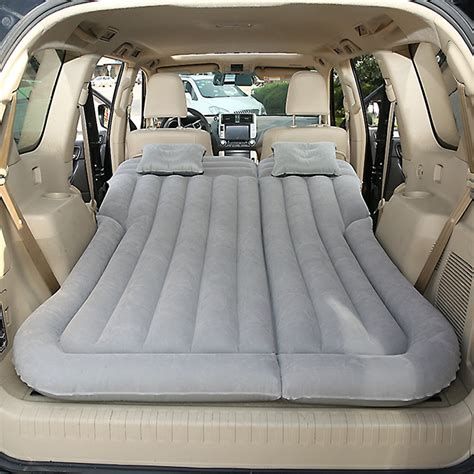 inflatable car back seat mattress portable travel camping air bed rest sleeping camping sleeping