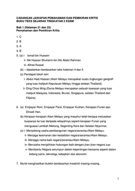 Jawapan Buku Teks Sains Tingkatan 4 Dlp