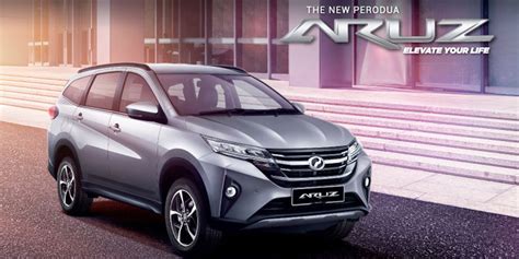 This 7 seater suv offers flexible seating arrangements and generous luggage space on days when travelling light just isn't an option. Perodua Aruz SUV debuts in Malaysia