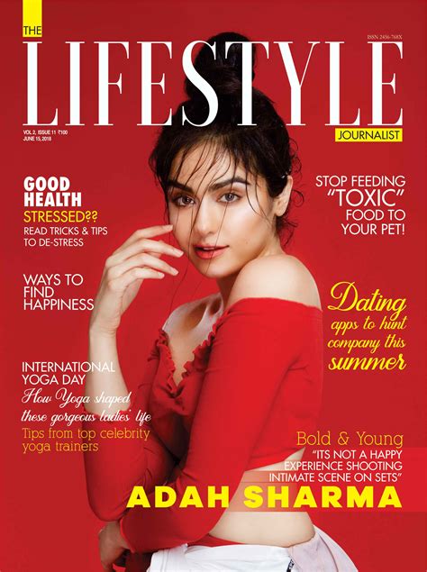 Adah Sharmas Fitness Secrets Revealed During Magazine Cover Shoot