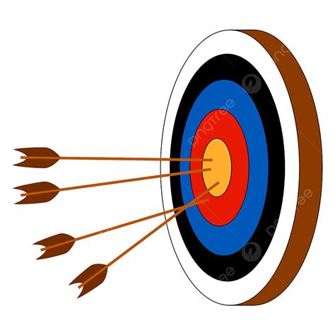 Archery Target Clipart Vector Archery Target Illustration Vector On
